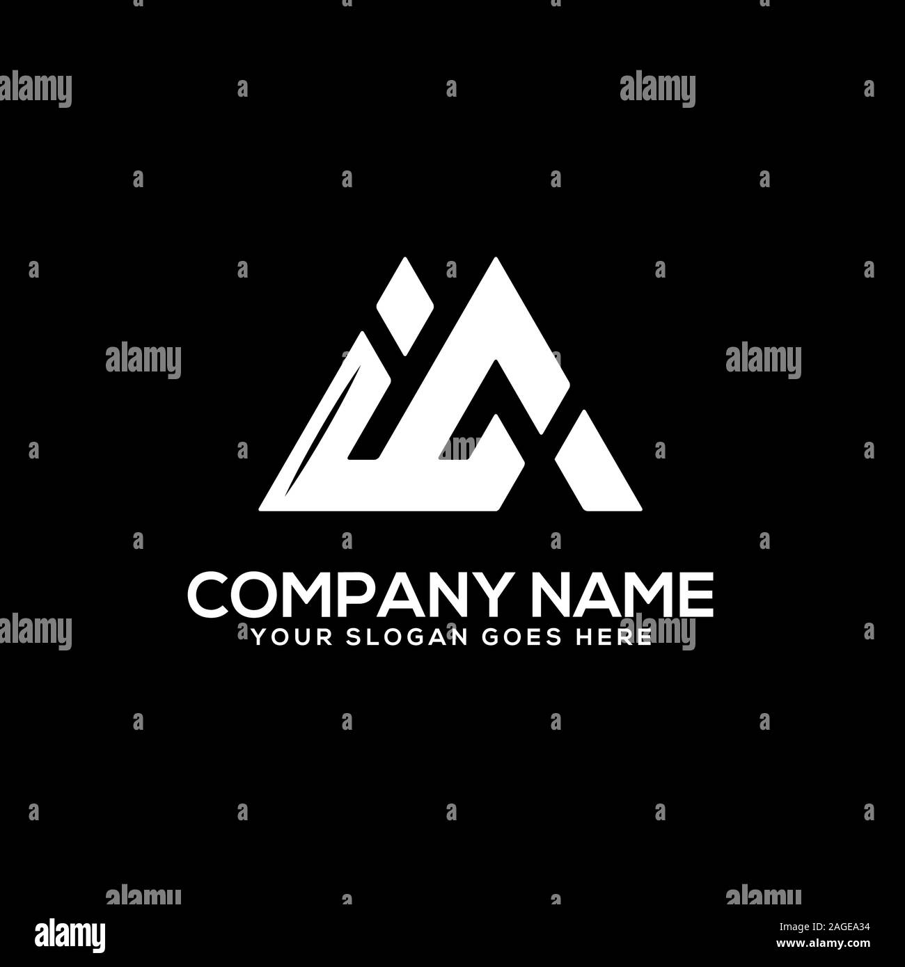 IC erste Logo inspiration, I und C-logo Vektor, Sport, Finanzen, Firma logo Vorlage Stock Vektor