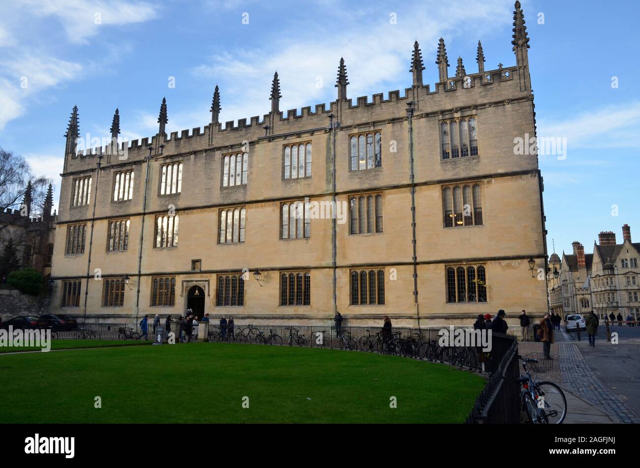 Der Bodleian Library in Oxford, England Stockfoto