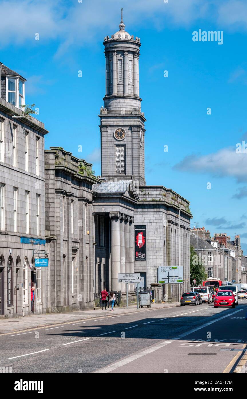 Aberdeen Arts Center & Theater in der King Street, Aberdeen. Stockfoto