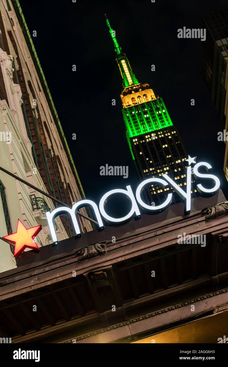 Das Kaufhaus Macy's, Herald Square, Manhattan, New York, USA Stockfoto