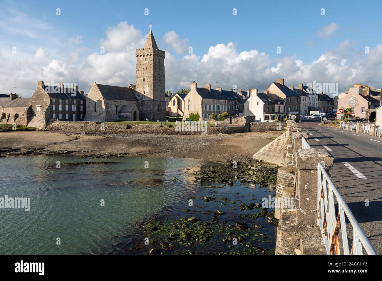 Port-bail, Normandie, Frankreich Stockfoto