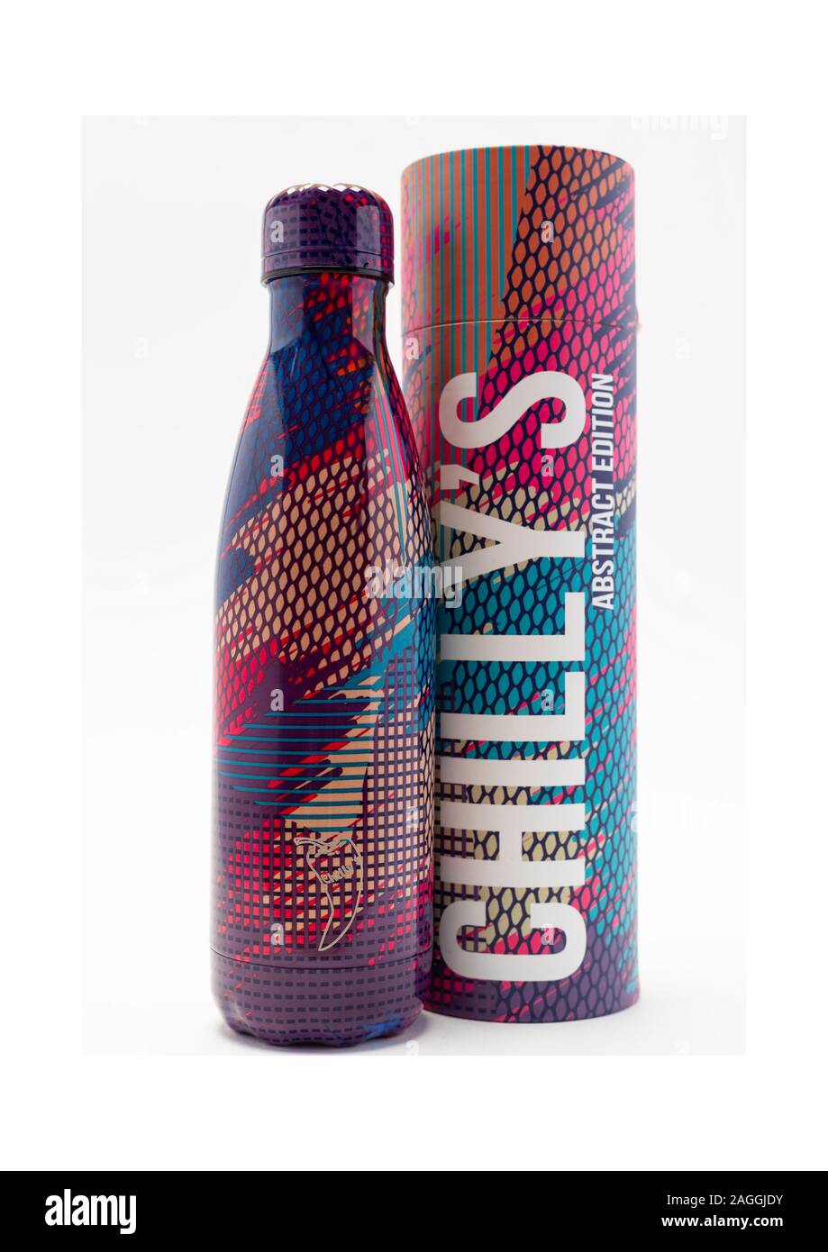 Die flasche Kühl - wiederverwendbar und umweltfreundlich Stockfoto