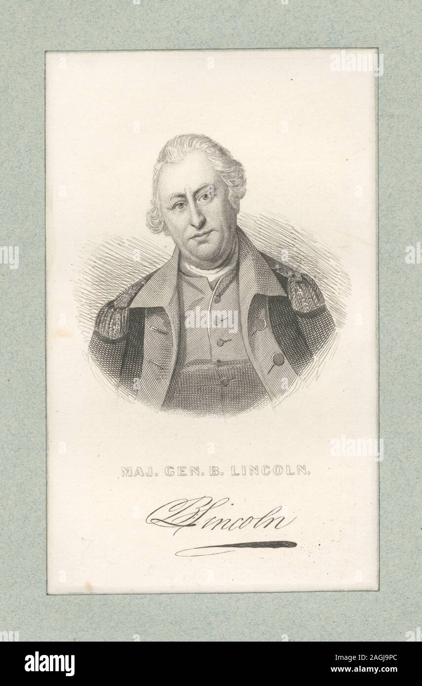 Enthält einige photomechanischen Reproduktionen. Druckgrafiker gehören Francesco Bartolozzi, Henry Bryan Halle und Alexander Heu Ritchie. Titel aus dem Kalender von Emmet Sammlung. EM 7570; Generalmajor B. Lincoln Stockfoto