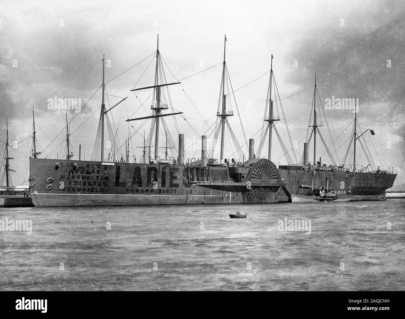 Der SS Great Eastern Als Gigantischen Werbung Plakat An Der Wand 