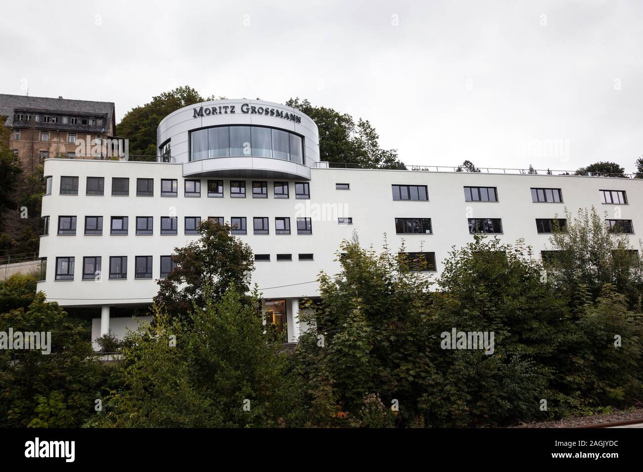 Moritz Grossmann, Hersteller von Luxus Armbanduhren in Glashutte, Sachsen Stockfoto