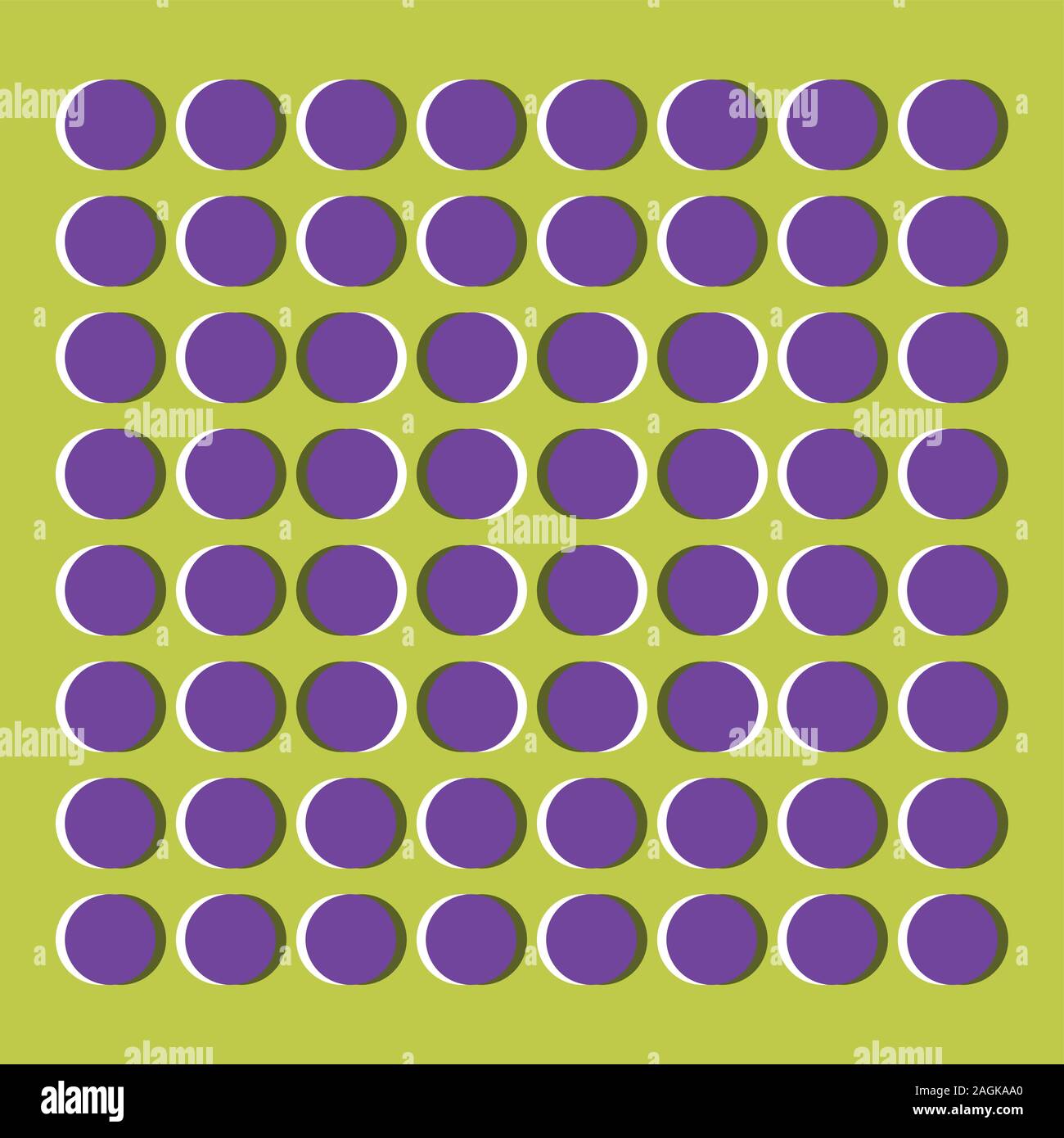Grafische und optische Illusion Wirkung, Vector Illustration Stock Vektor