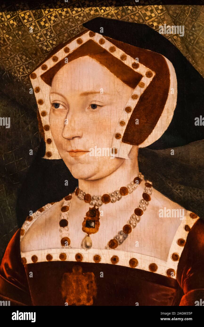 England, Porträt von Jane Seymore Ehefrau von Heinrich VIII. Vom 1540 Stockfoto