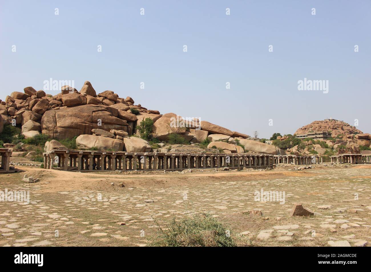 Hampi2019 Karnataka Stockfoto