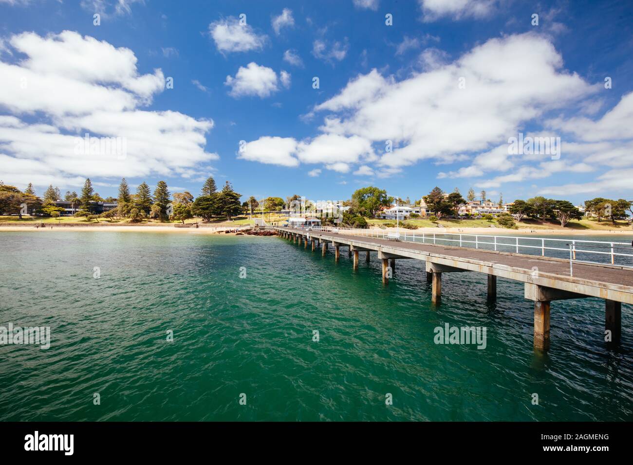 Cowes Vorland auf Philip Island in Australien Stockfoto