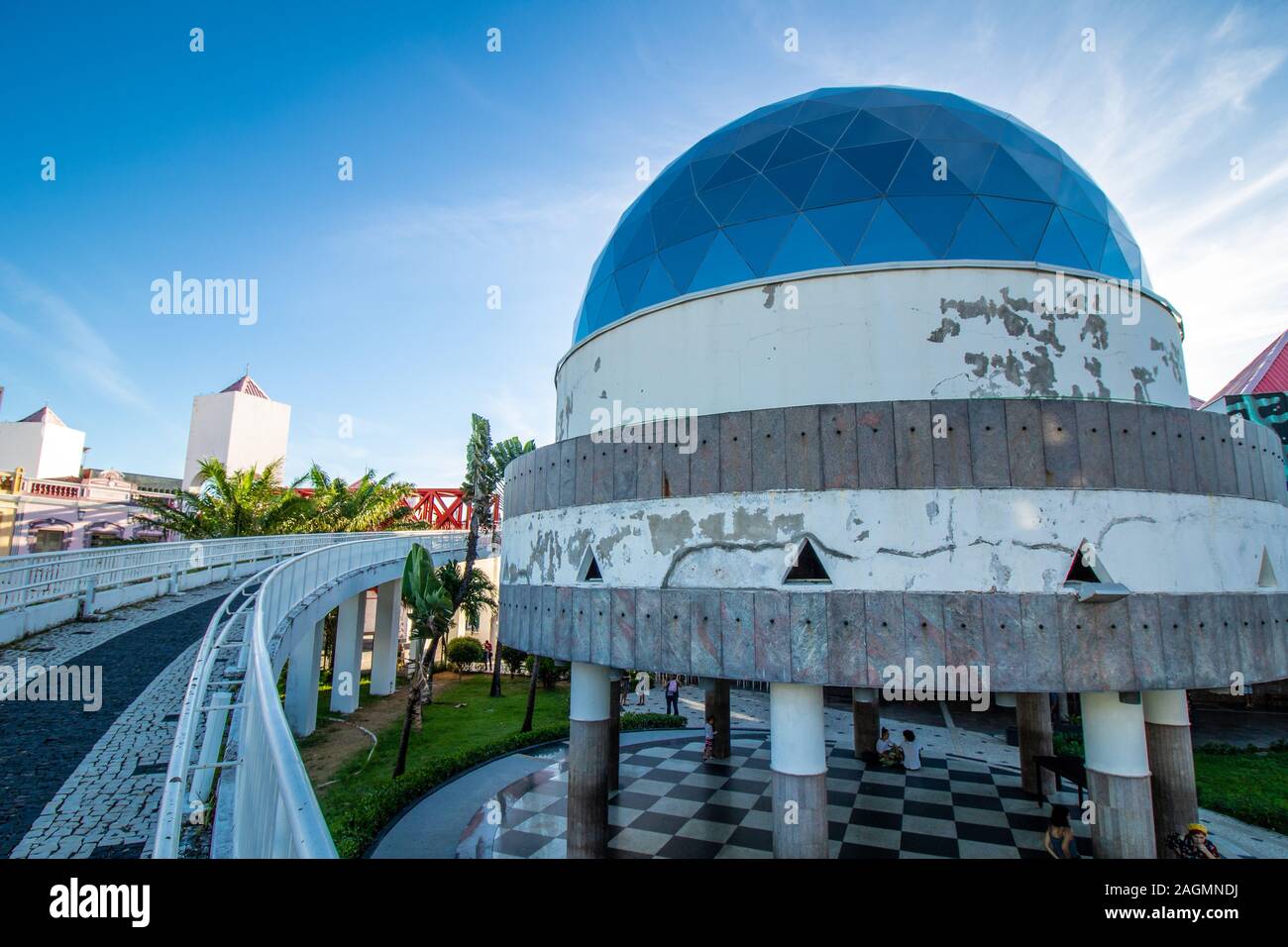 Szenen aus dem Kulturzentrum Dragão do Mar in der Stadt Fortaleza, nordöstlich von Brasilien Stockfoto