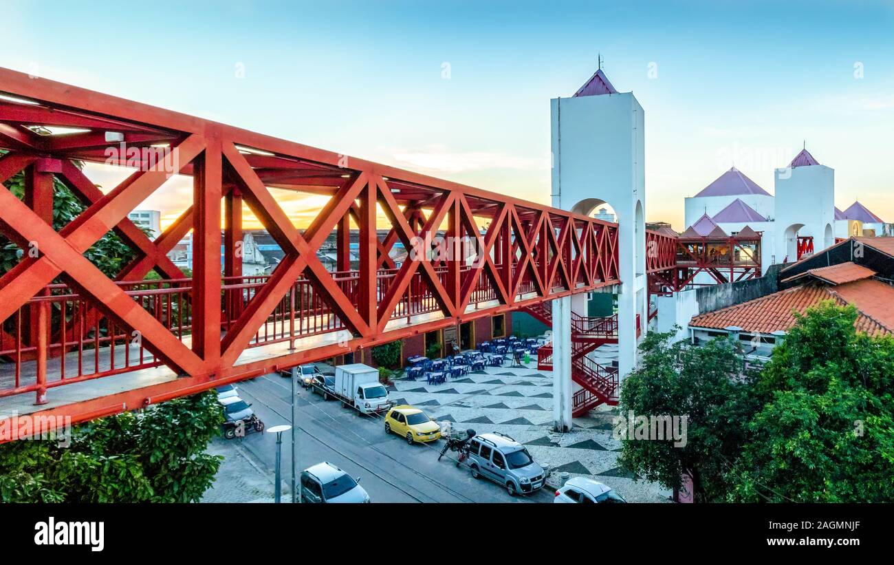 Szenen aus dem Kulturzentrum Dragão do Mar in der Stadt Fortaleza, nordöstlich von Brasilien Stockfoto