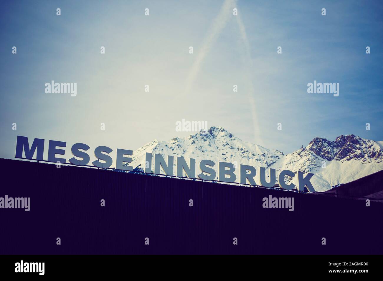 Messe Innsbruck (Innsbruck) - Tirol, Österreich Stockfoto