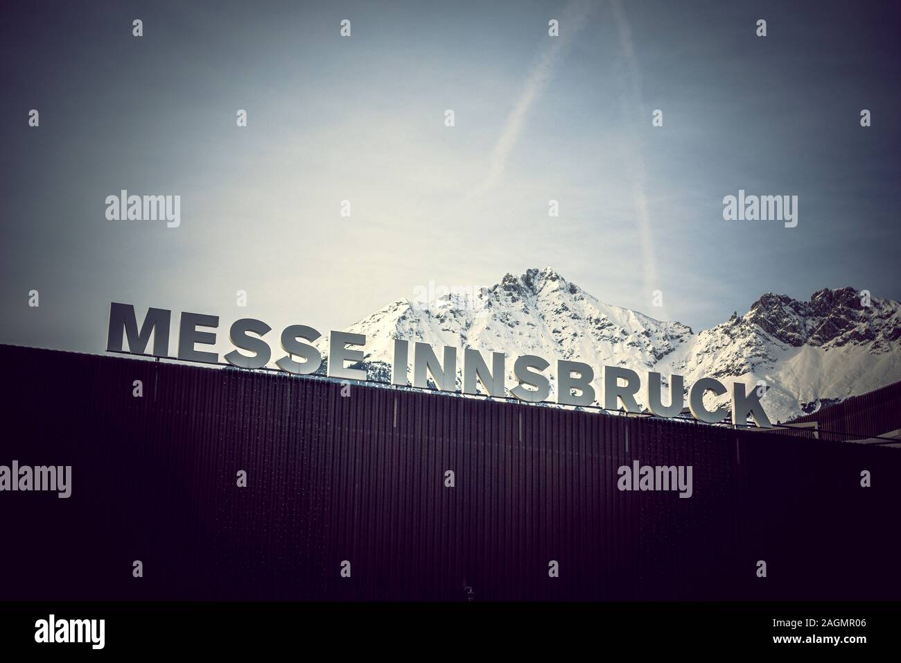 Messe Innsbruck (Innsbruck) - Tirol, Österreich Stockfoto