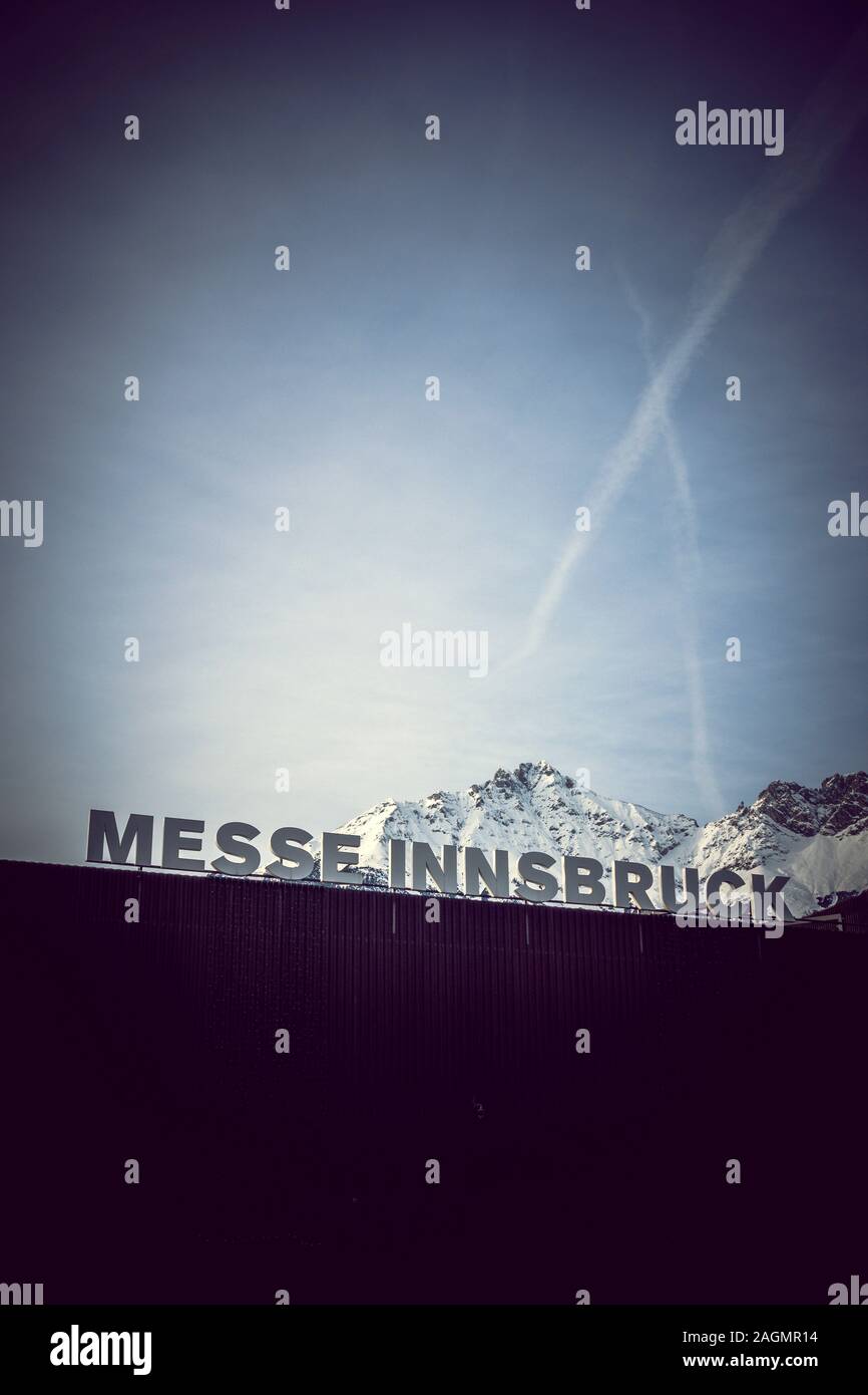 Messe Innsbruck (Innsbruck) - Tirol, Österreich Stockfoto