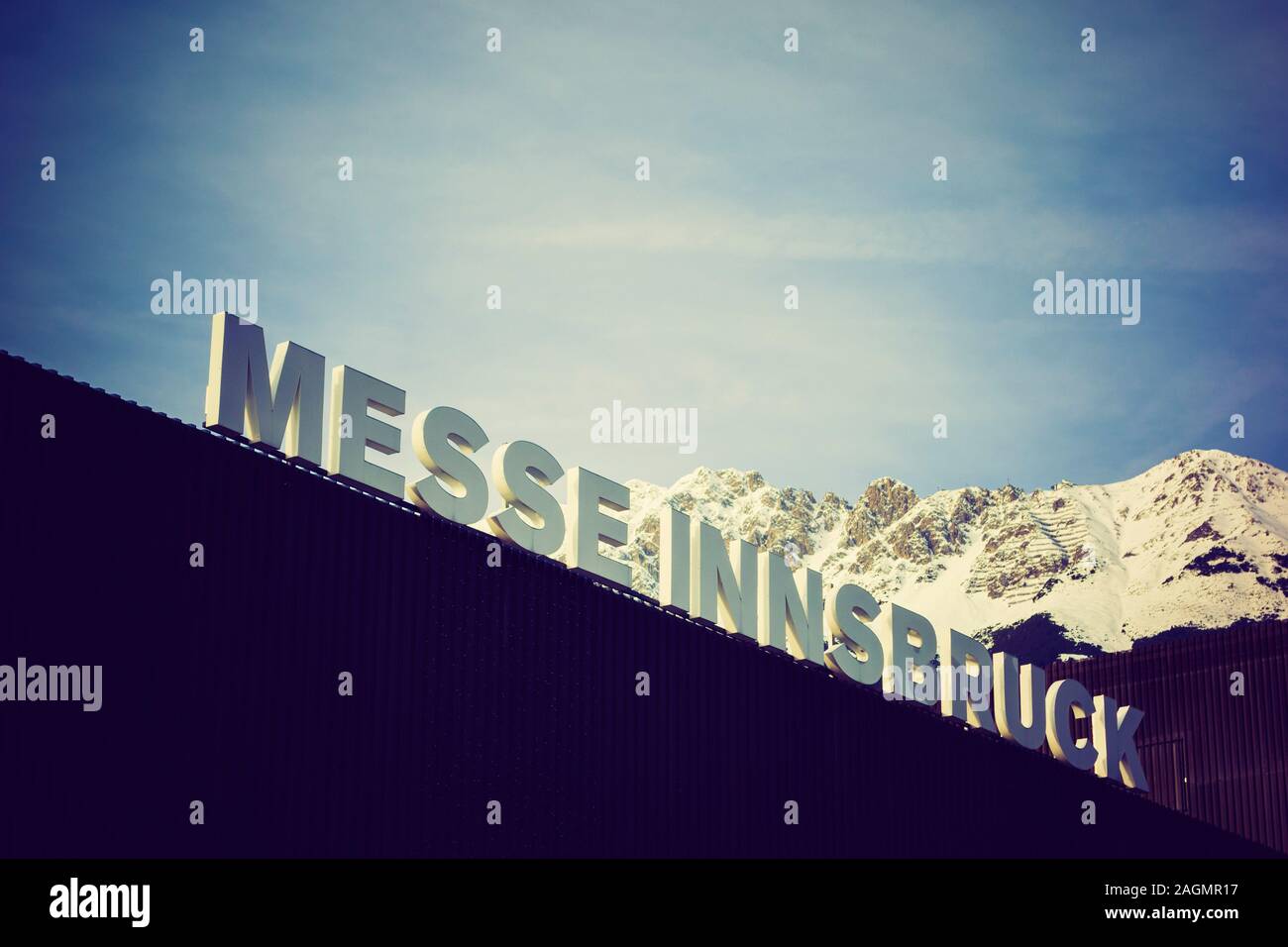 Messe Innsbruck (Innsbruck) - Tirol, Österreich Stockfoto