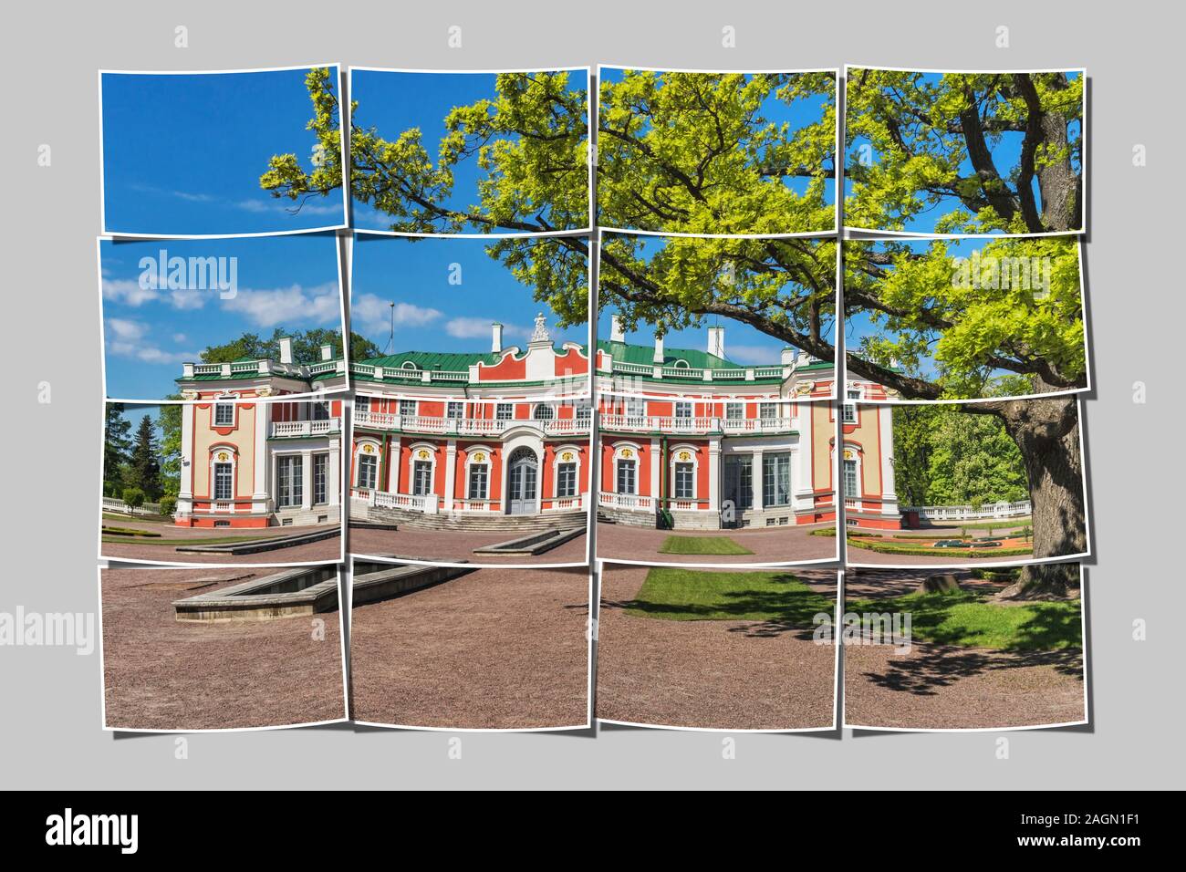 Kadriorg Palast wurde zwischen 1718 und 1725, Tallinn, Estland, Baltikum, Europa gebaut Stockfoto