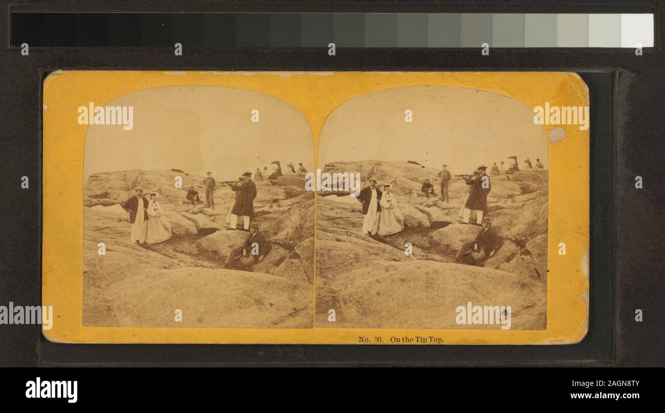 Auf der Tip Top Auf der Tip Top.; auf der Tip Top. Stockfoto