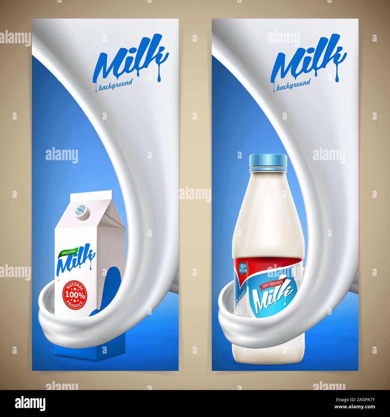 Joghurt symbol Stock-Vektorgrafiken kaufen - Alamy
