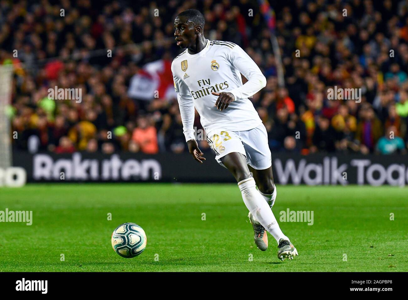 BARCELONA, 18-12-2019. LaLiga 2019 / 2020 Datum 10. Barcelona-Real Madrid. Ferland Mendy von Real Madrid Credit: Pro Schüsse/Alamy leben Nachrichten Stockfoto