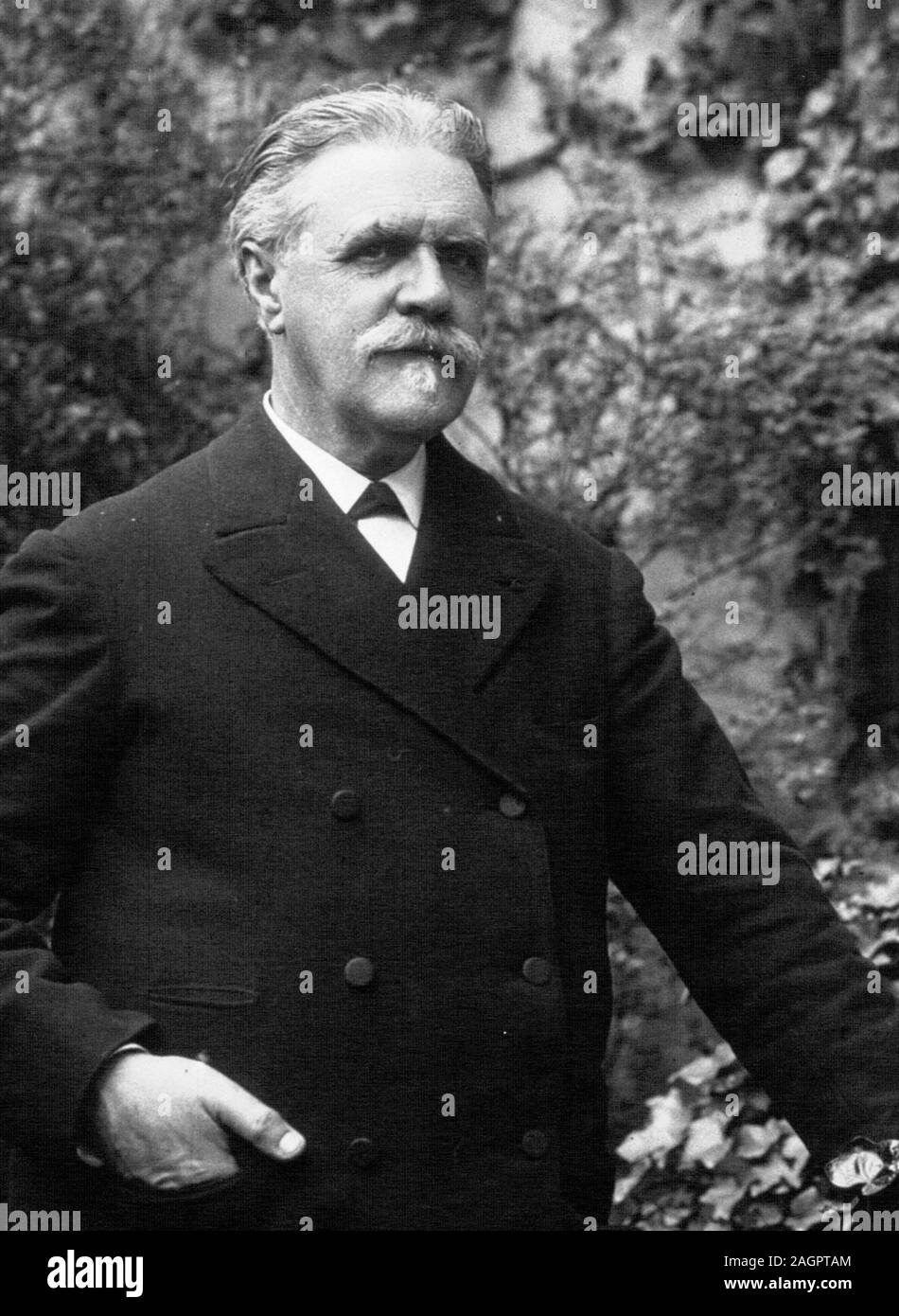 Portrait des Komponisten Vincent d' Indy (1851-1931). Museum: private Sammlung. Thema: Foto Studio Meurisse. Stockfoto