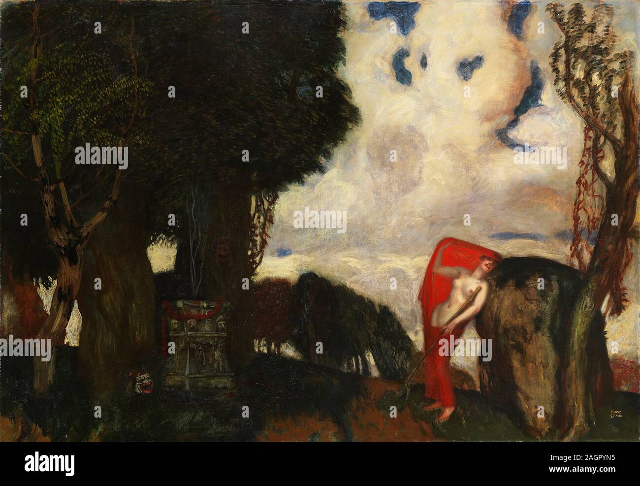 Iphigenie auf Tauris. Museum: private Sammlung. Thema: Stuck, Franz, Ritter von. Stockfoto