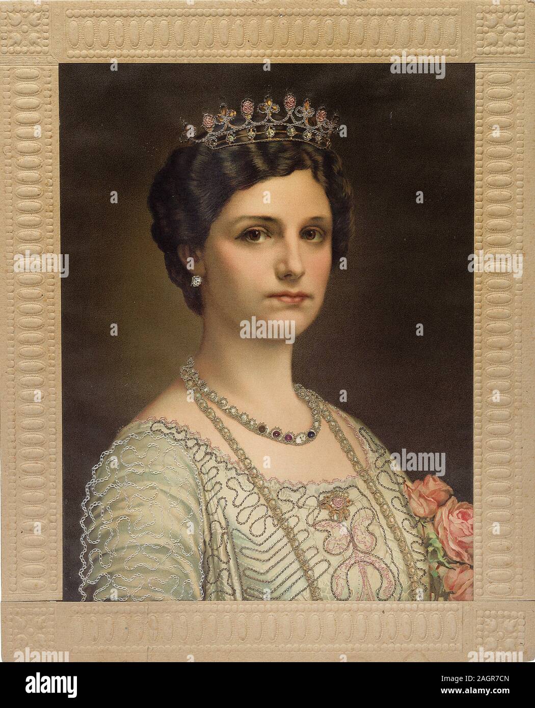 Kaiserin Zita von Österreich (1892-1989), Königin von Ungarn. Museum: private Sammlung. Autor: anonym. Stockfoto