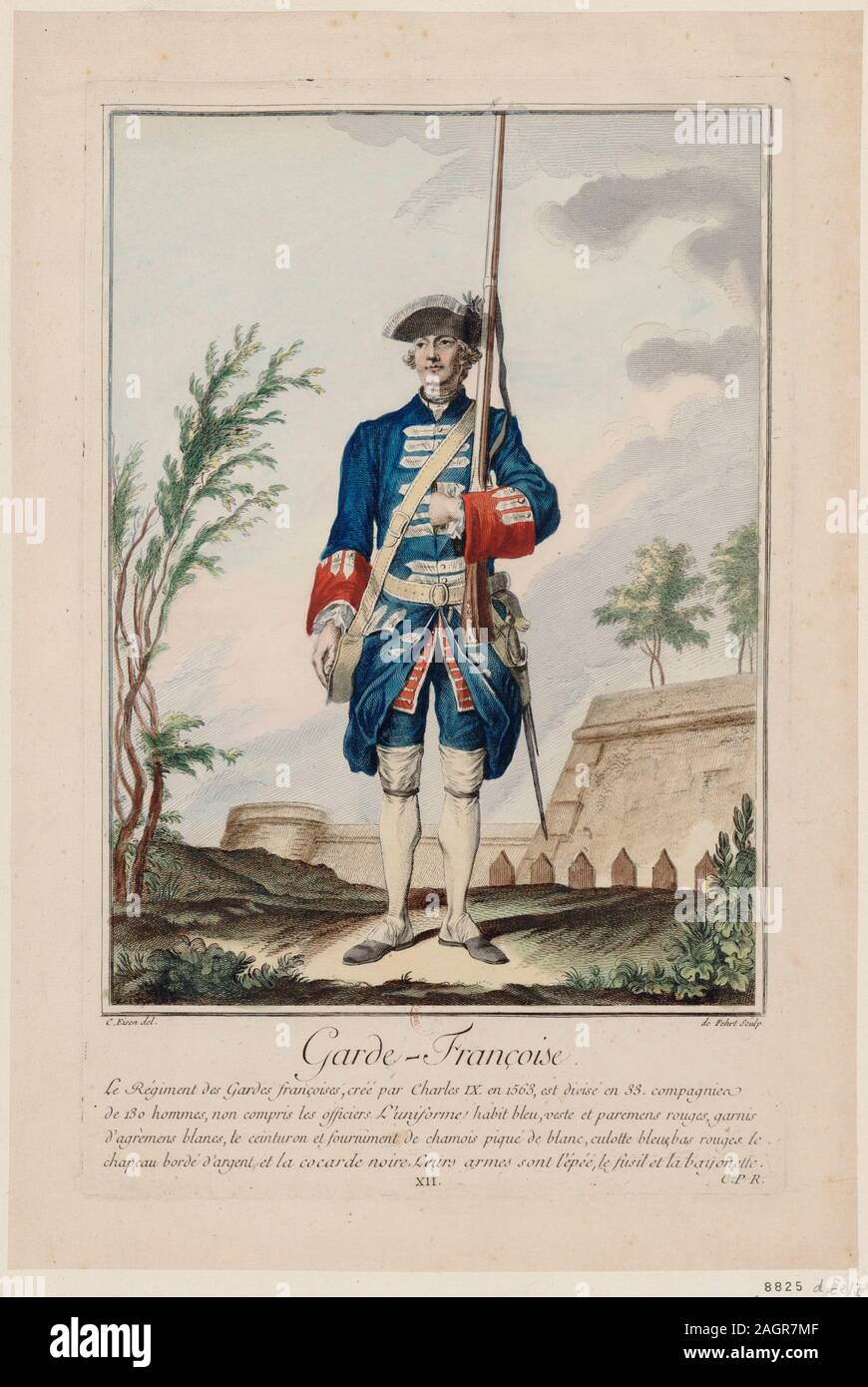 Regiment des gardes francaises -Fotos und -Bildmaterial in hoher ...