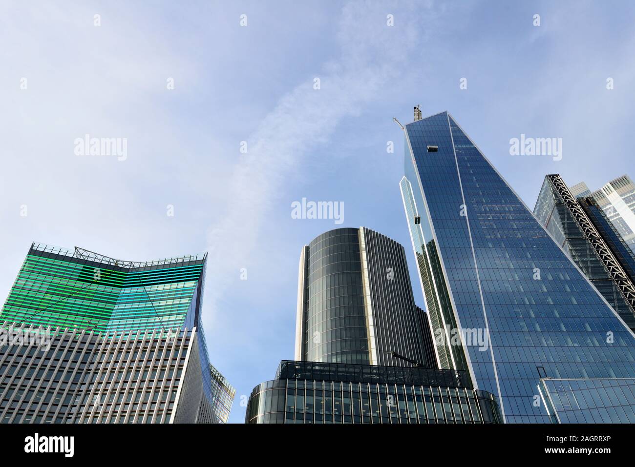 Stadt London, Square Mile, Financial District, Vereinigtes Königreich Stockfoto