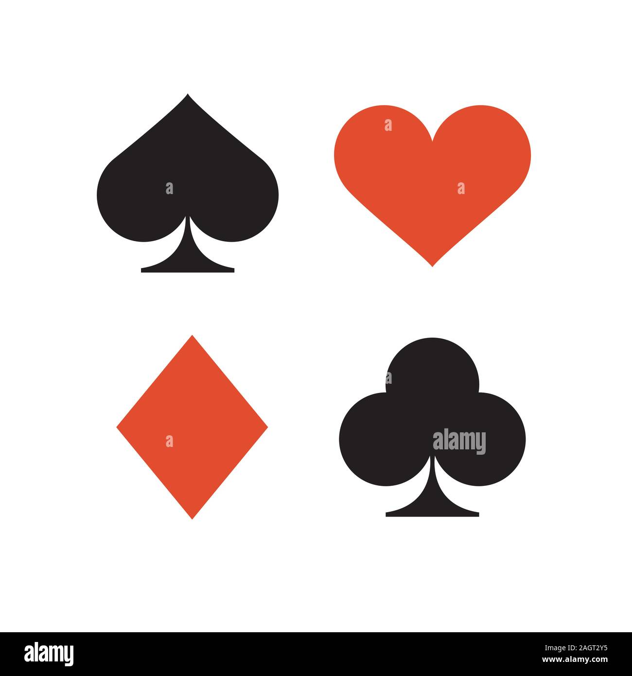 Satz von Poker Icon. Isolierte Vector Illustration Stock Vektor Satz von Poker Icon. Isolierte Vector Illustration Stock Vektor