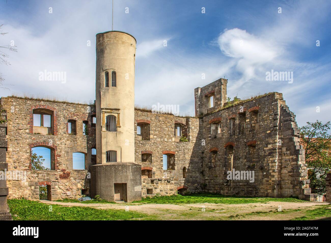 Schloss Hellenstein • Baden-Württemberg, Deutschland Stockfoto