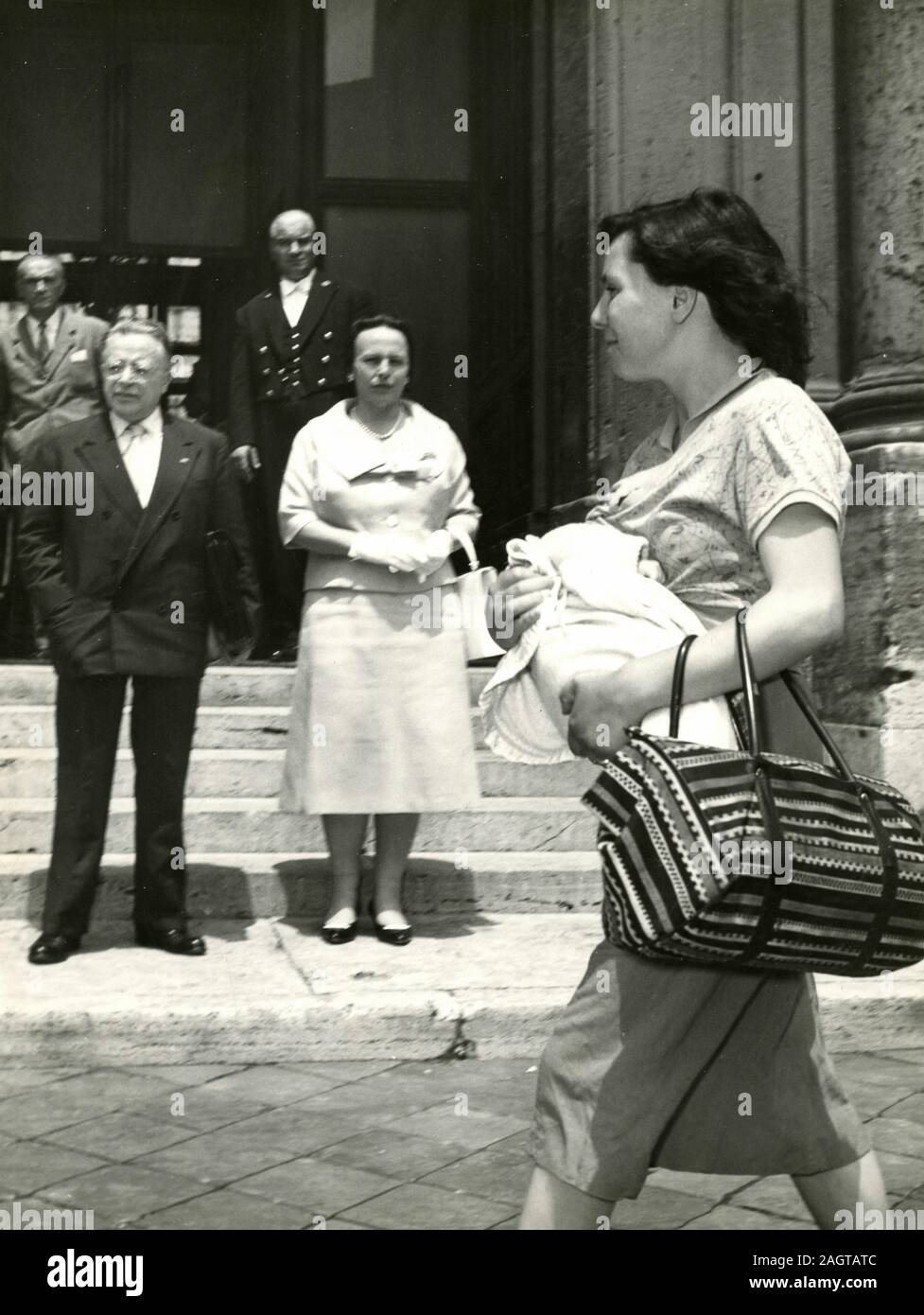 Italienische Politiker Palmiro Togliatti und Nilde Iotti, Rom, Italien 1960 Stockfoto