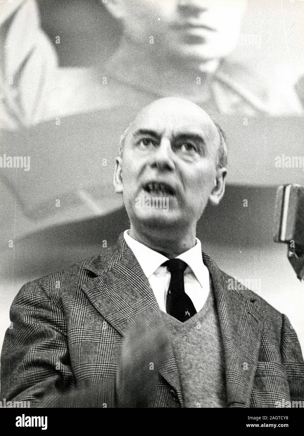 Italienische Politiker Giancarlo Pajetta, Rom, Italien 1960 Stockfoto