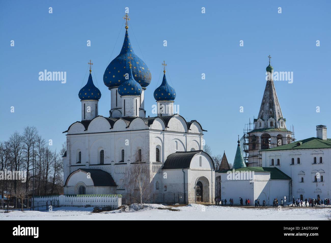Frühling in Susdal. Susdal ist eine der Städte des Goldenen Ring von  Russland Stockfotografie - Alamy