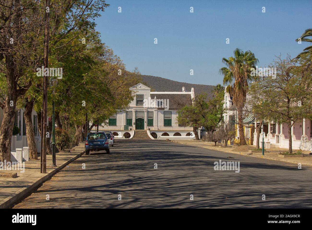 Graaf Reinet museum in Graaf Reinet, Südafrika Stockfoto