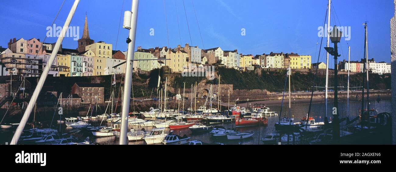 Tenby. Pembrokeshire. Wales. Cymru. VEREINIGTES KÖNIGREICH. Vereinigtes Königreich Stockfoto