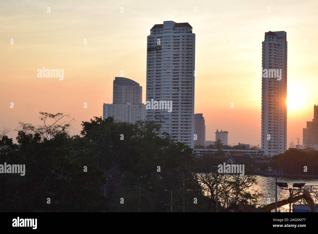Chao Phraya Bangkok Stockfoto