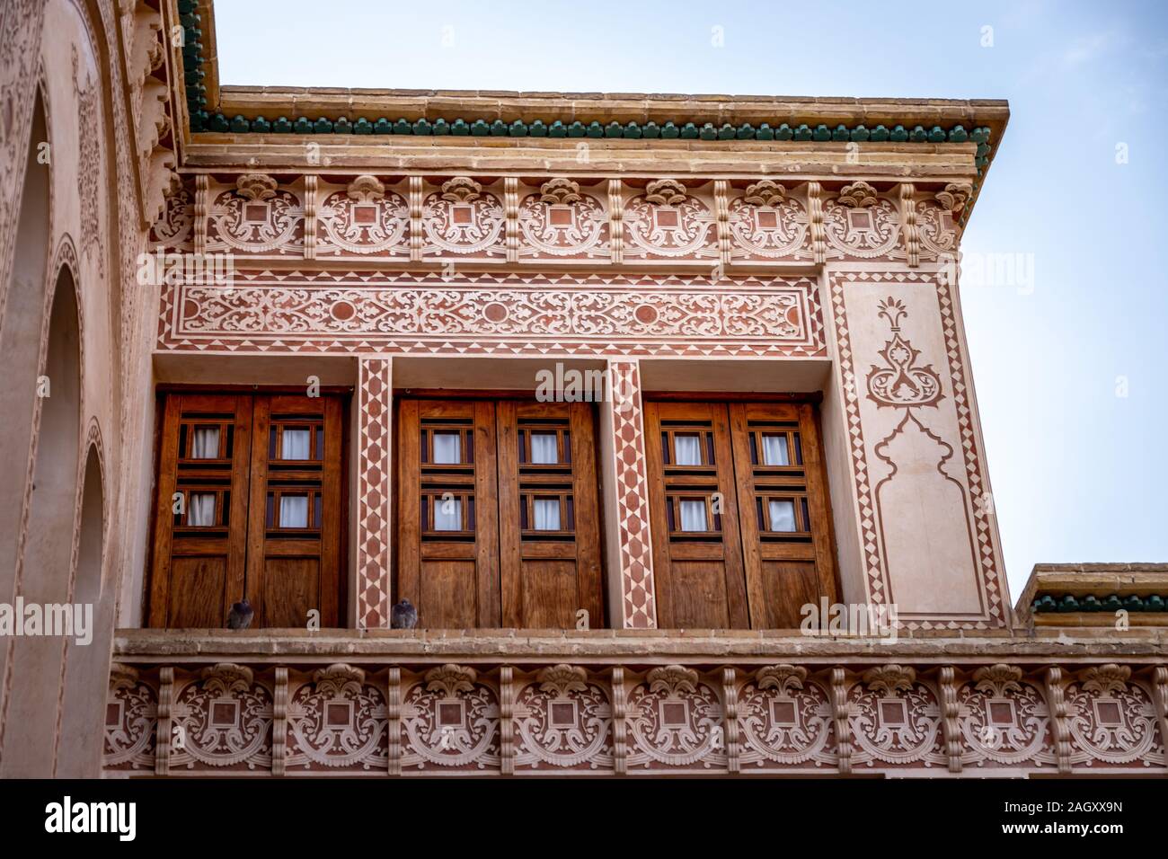 Historisches Haus in Kashan im Iran Stockfoto