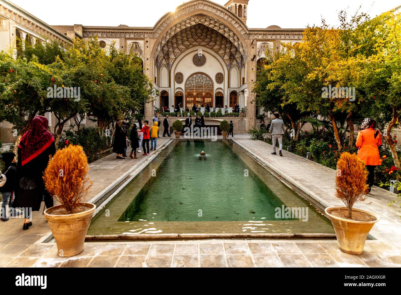 Historisches Haus in Kashan im Iran Stockfoto