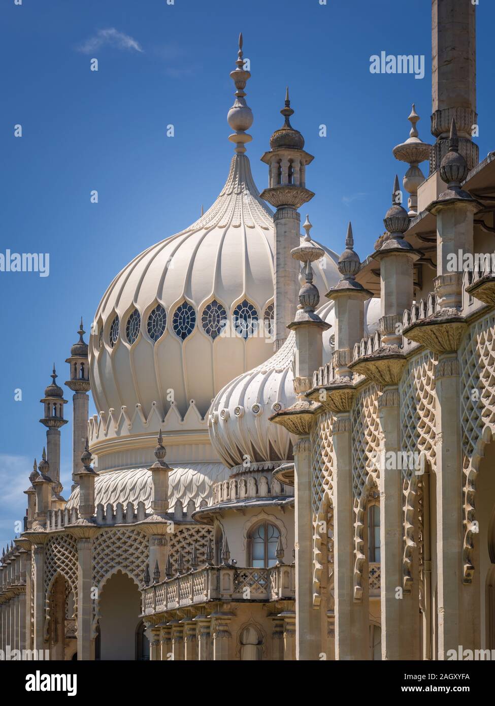 Royal Pavilion, Brighton, Großbritannien Stockfoto