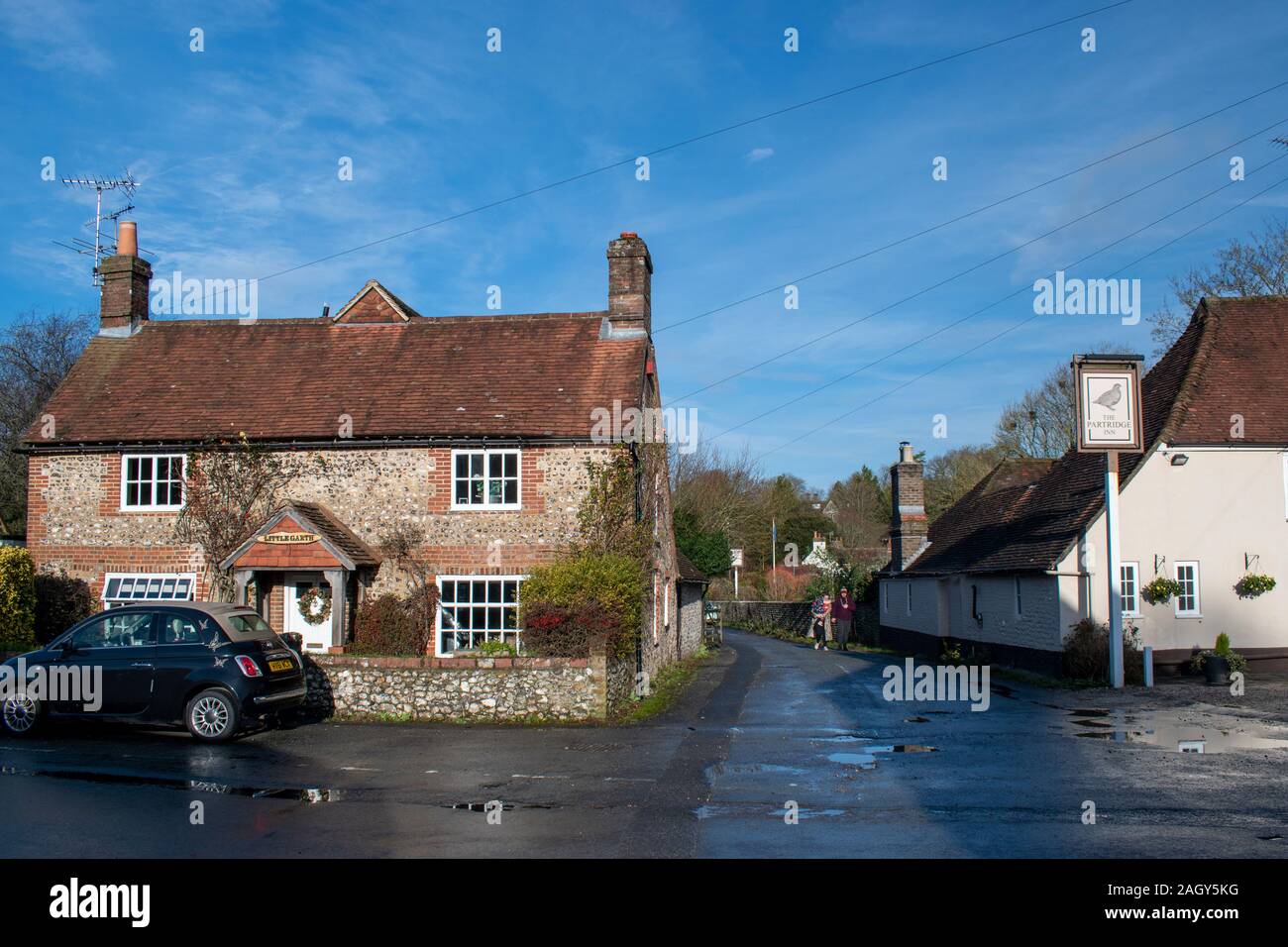 Singleton, West Sussex, UK, 22. Dezember 2019. Ansicht der Partridge