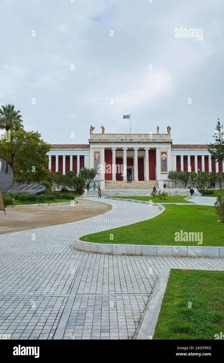 Athen nationalen archäologischen Museum Stockfoto