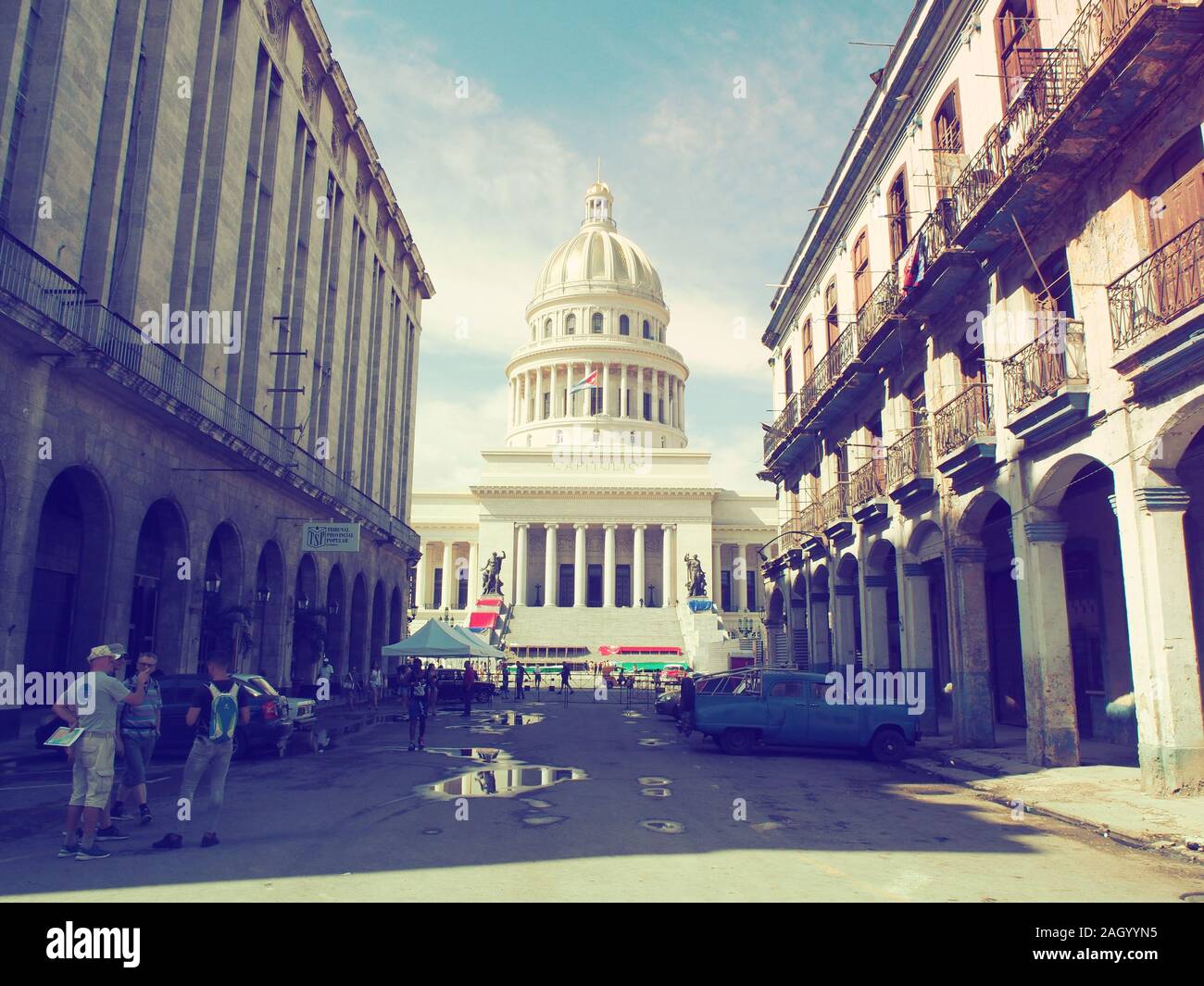 Kapitol in Havanna Stockfoto