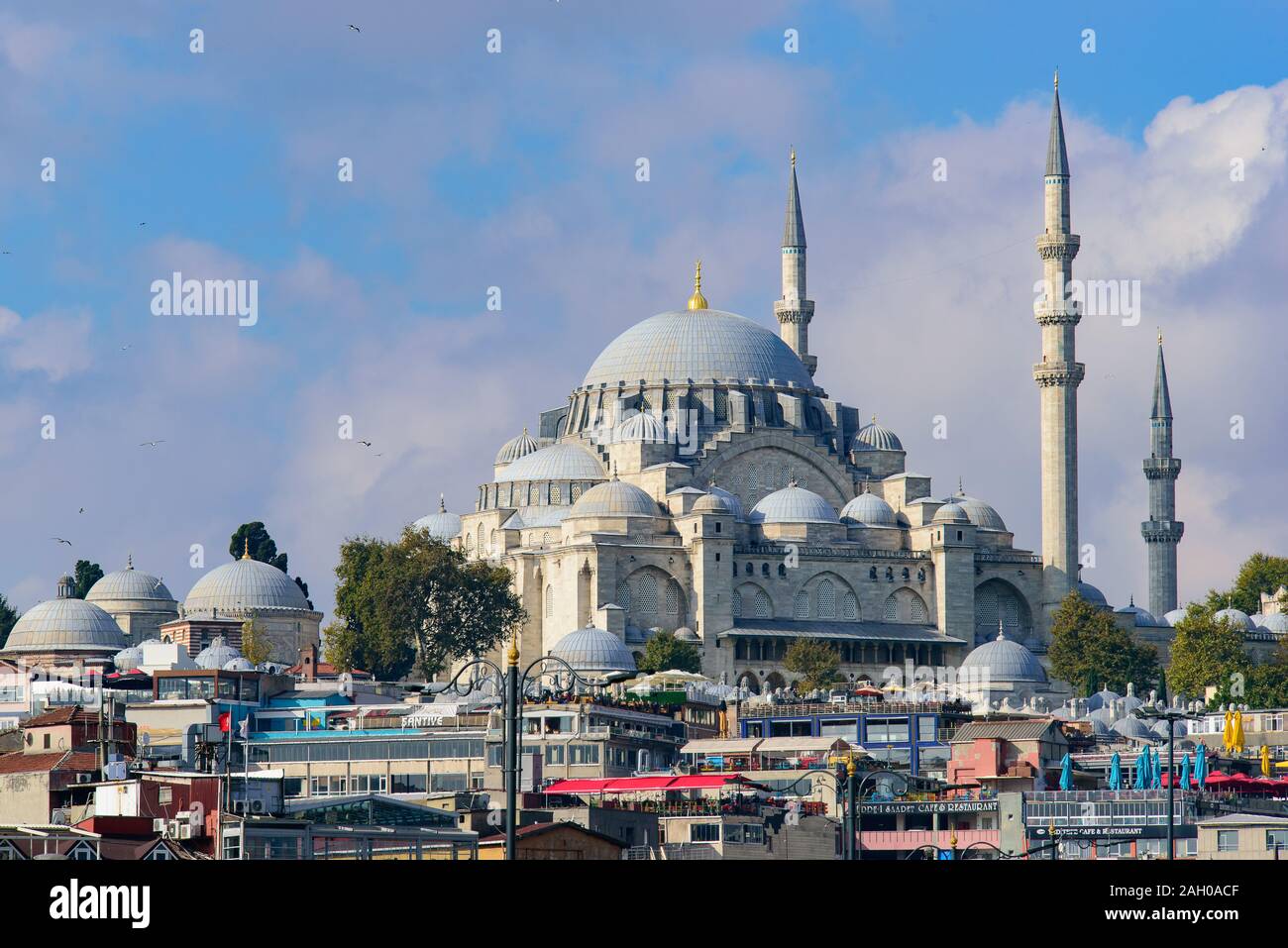 Eine Moschee im asiatischen Teil von Istanbul, Türkei Stockfoto