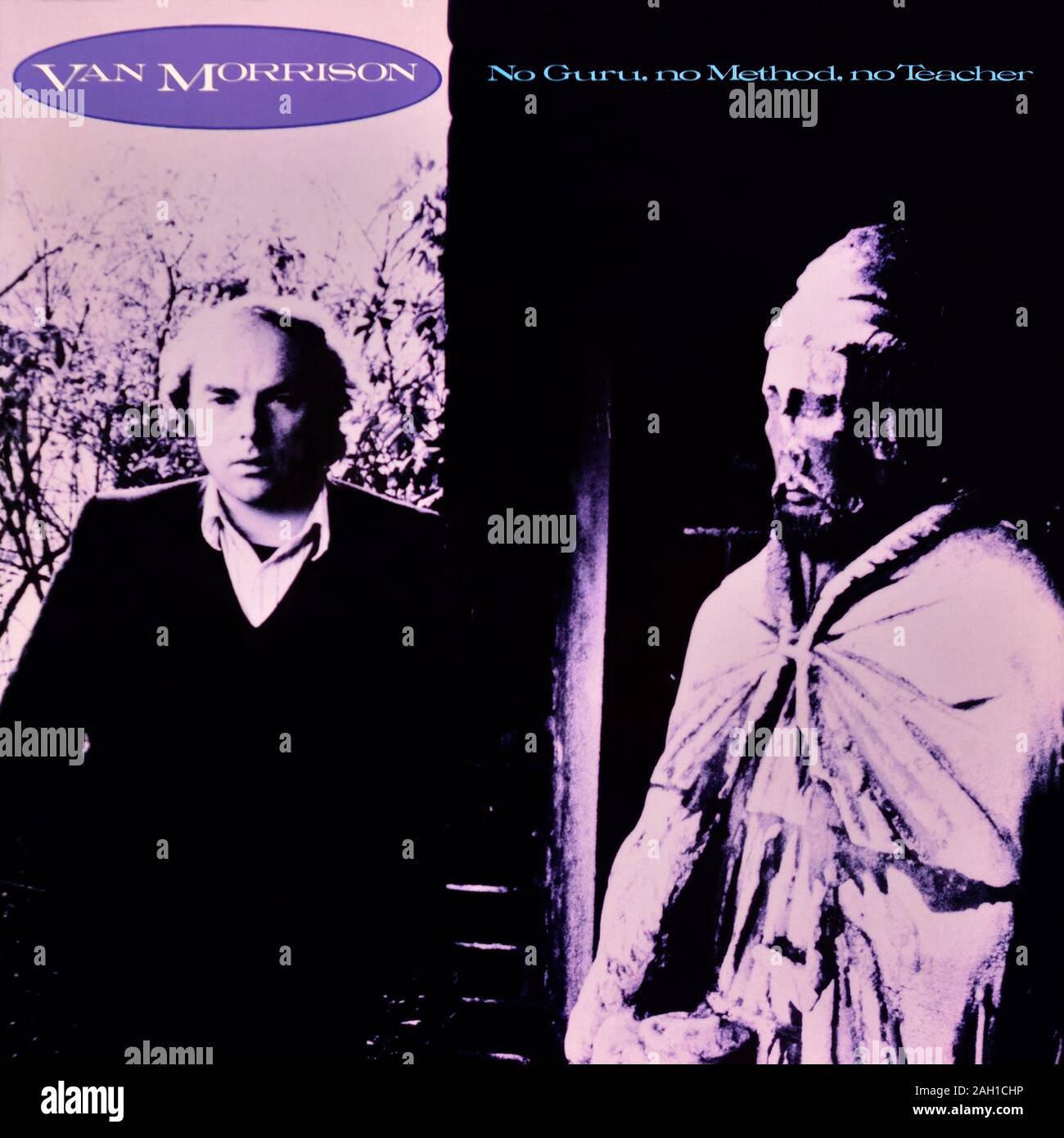 Van Morrison - original Vinyl Album Cover - No Guru, No Method, No Teacher - 2008 Stockfoto