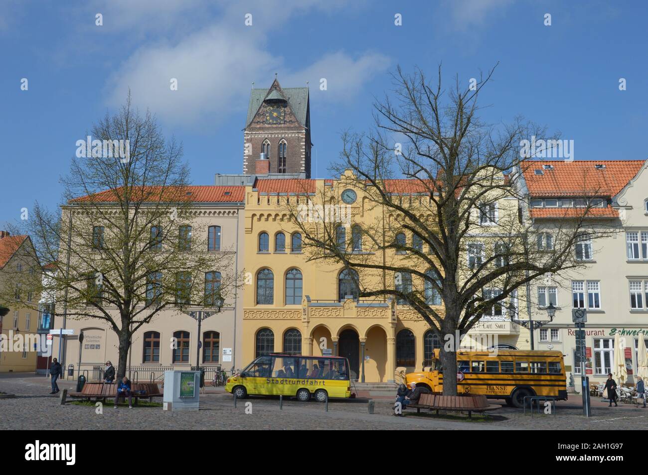 Hansestadt Wismar, Deutschland Stockfoto