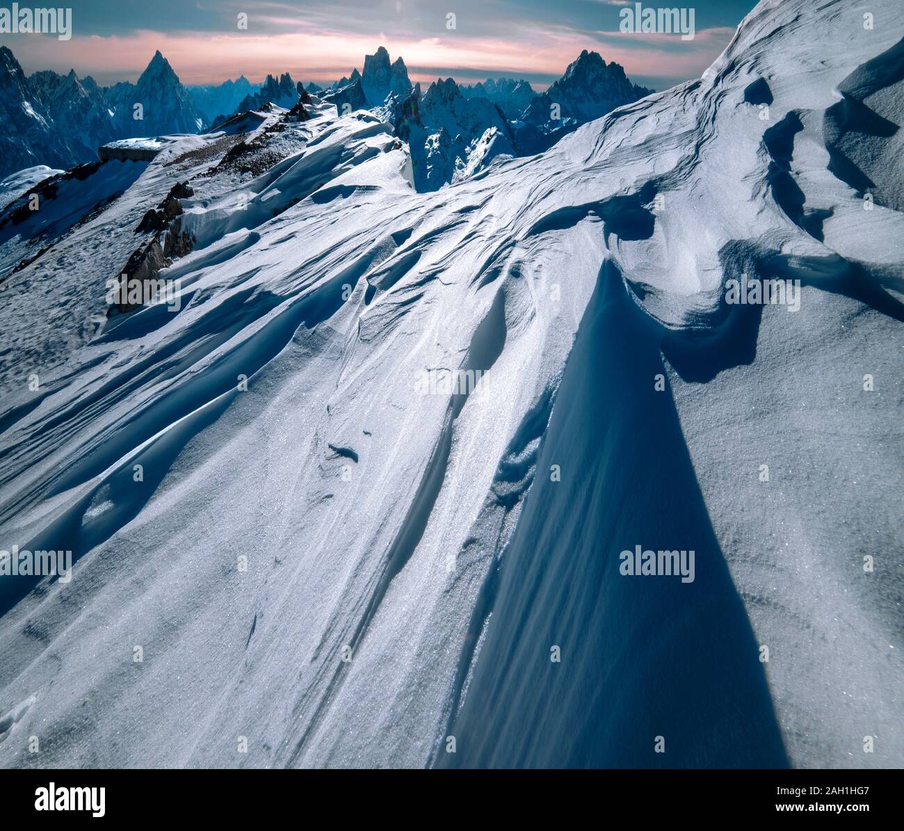 Schönsten Berge der Dolomiten Stockfoto