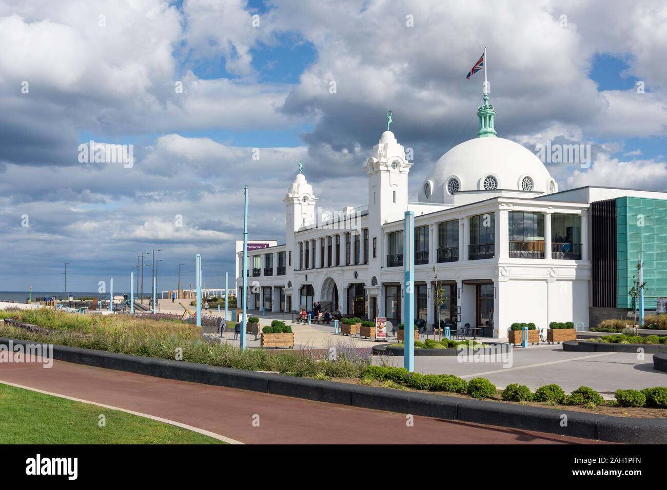 Die spanische Stadt, Whitley Bay, Tyne und Wear, England, Vereinigtes Königreich Stockfoto