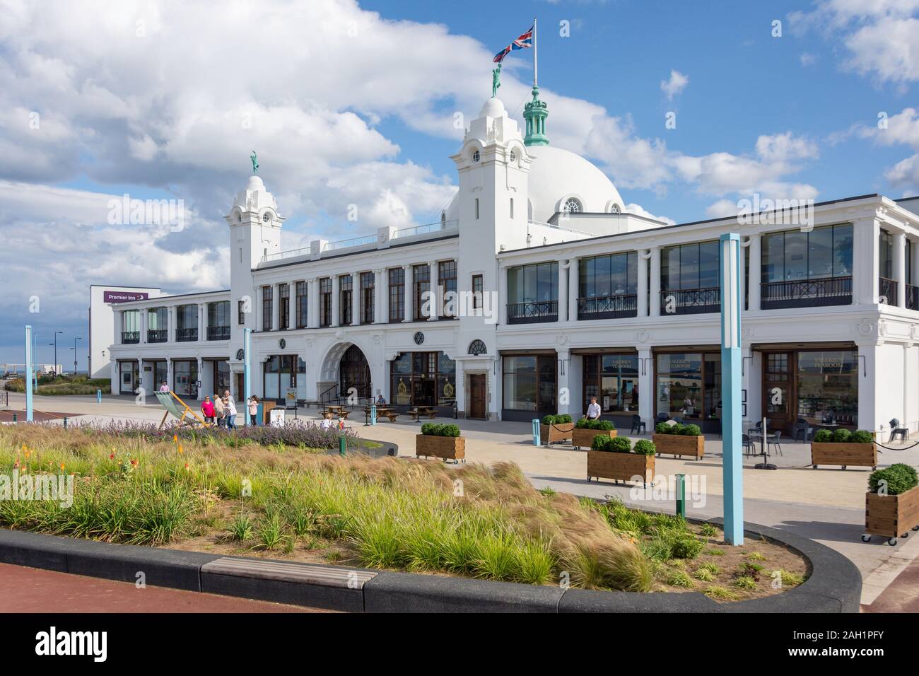 Die spanische Stadt, Whitley Bay, Tyne und Wear, England, Vereinigtes Königreich Stockfoto