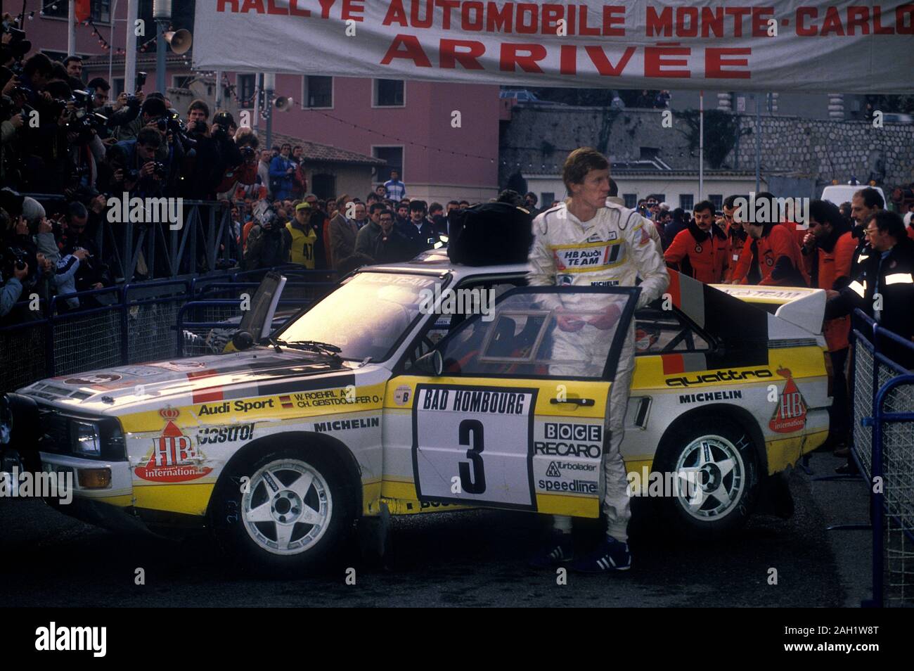 Programme Original Rallye Monte Carlo 1985 – Audi Quattro – Vintage