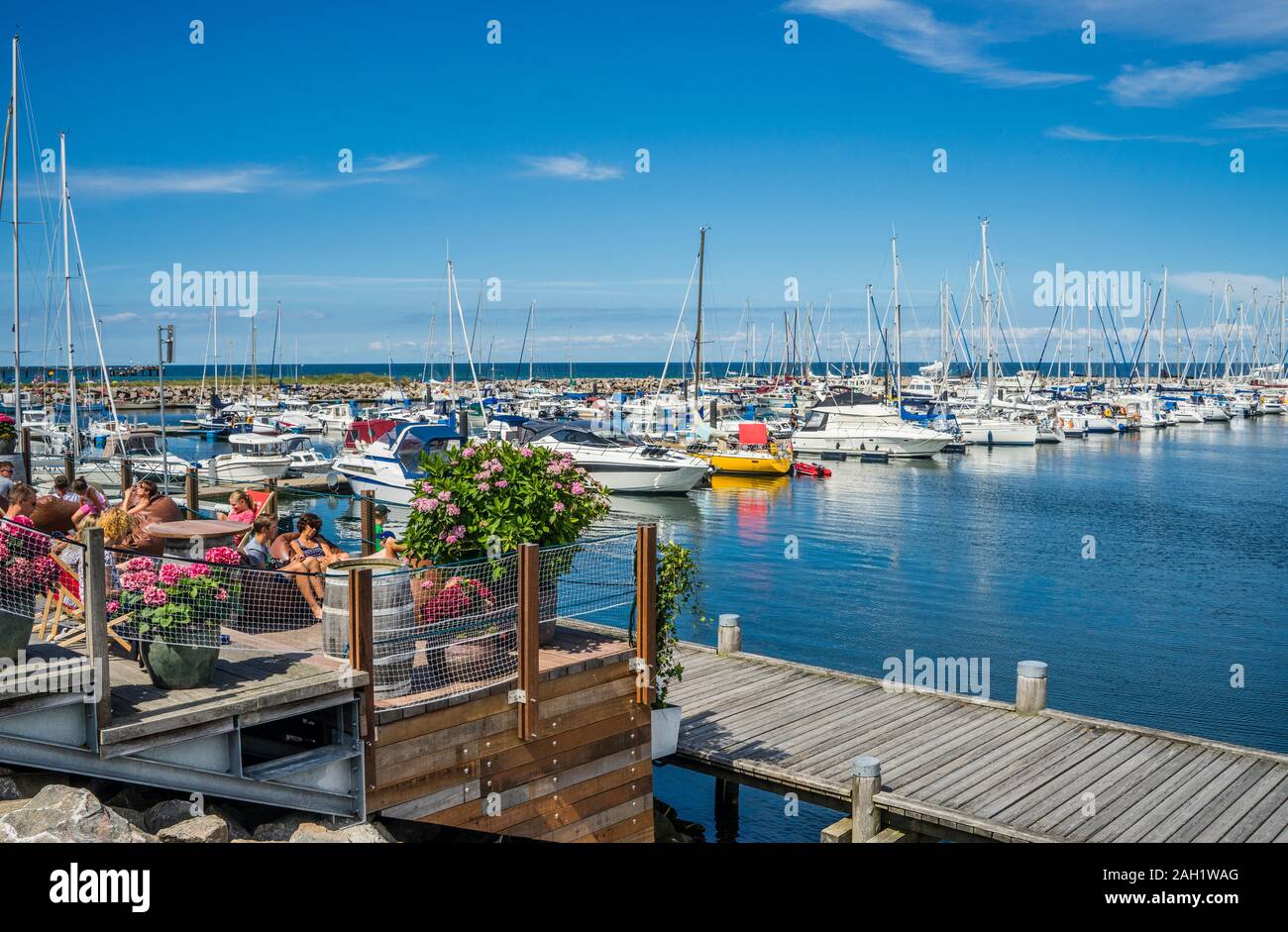 Boot Hafen des Ostseebades Kühlungsborn, Mecklenburg-Vorpommern, Deutschland Stockfoto